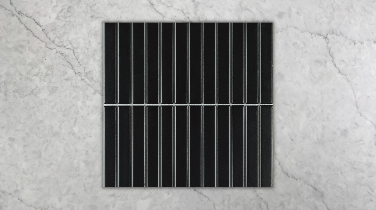 Potter Kit Kat Black Mosaic 22x145