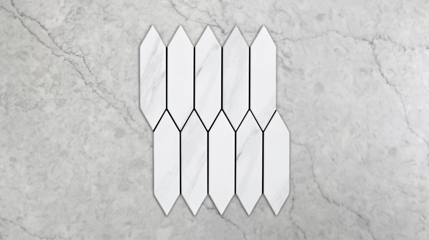 Pailng Carrara Look Mosaic 48x195