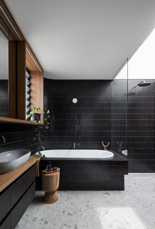Potter Kit Kat Black Mosaic 22x145