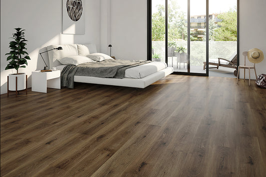 Smoked Lumbar Vinyl Flooring