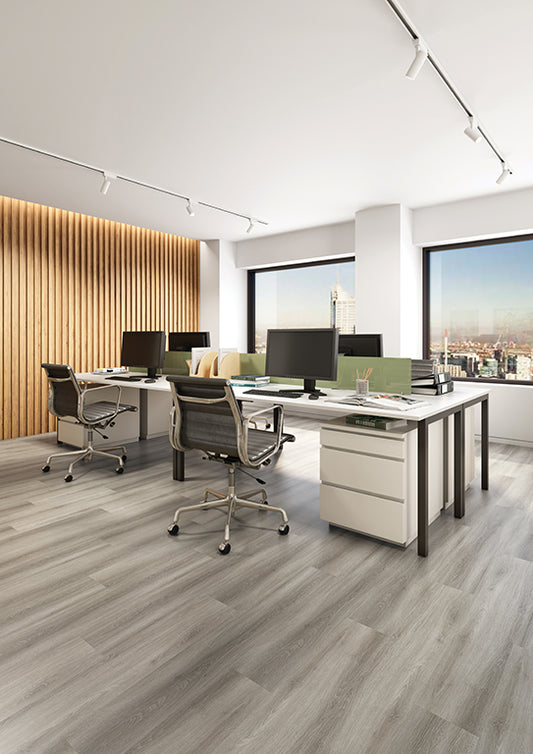 Smoke Grey Vinyl Flooring