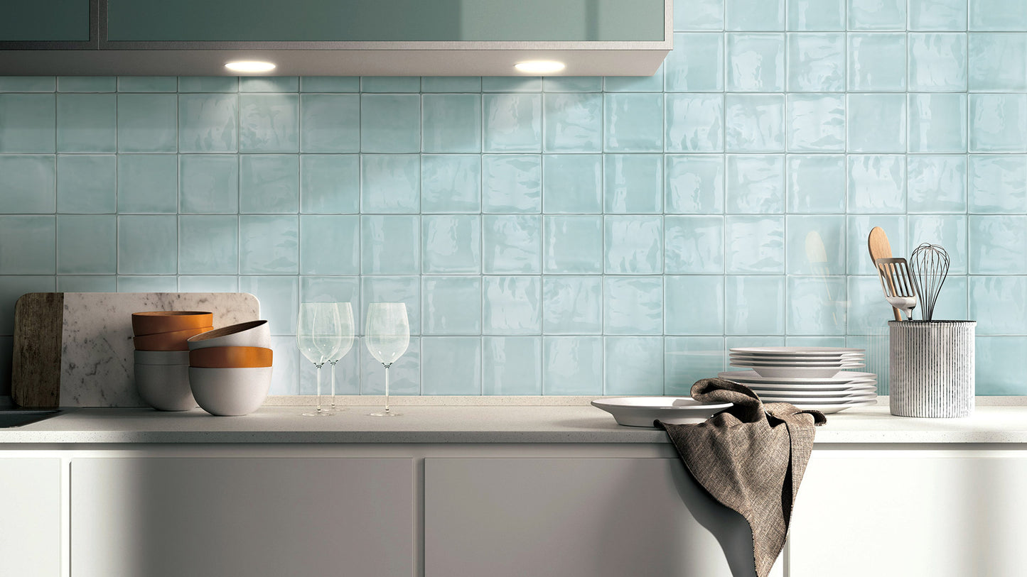 Splendour Baby Blue Wall Tile